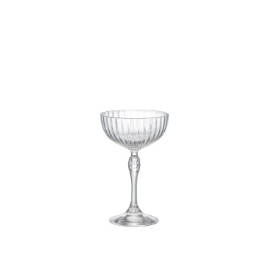 Copo Vidro America 20s com Pé Cocktail 22cl Pack 6
