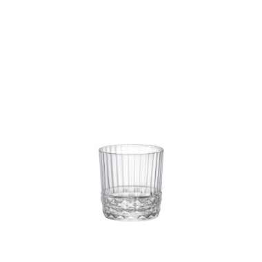 Copo Vidro America 20s sem Pé Wisky 37cl Pack 6
