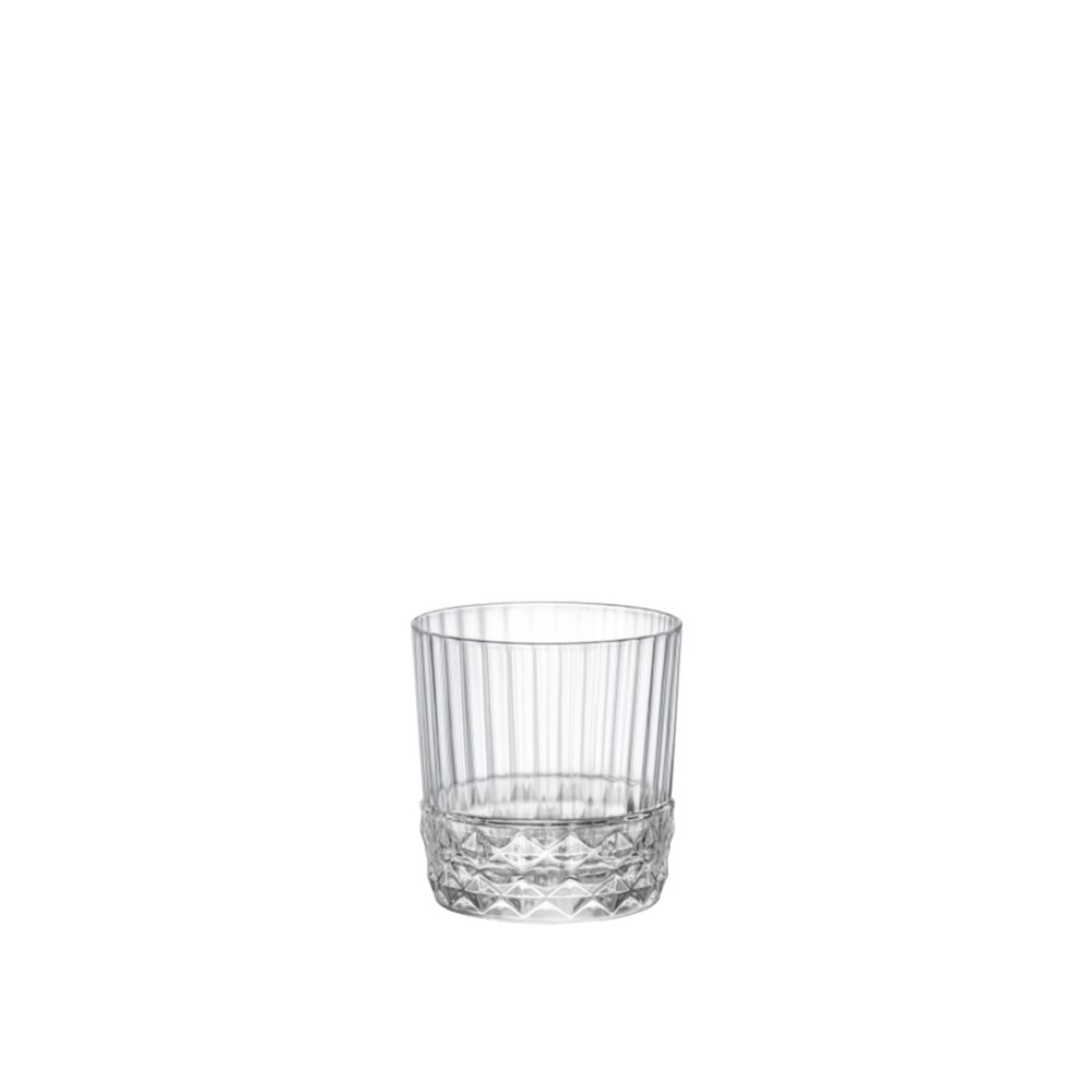 Copo Vidro America 20s sem Pé Wisky 37cl Pack 6