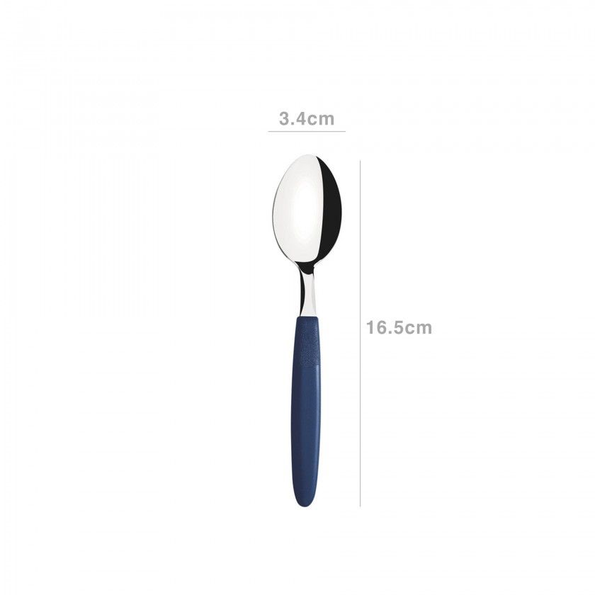 Colher Sobremesa Ipanema Cabo Polipropileno Azul 3.4X16.5cm Colher Sobremesa Ipanema Cabo Polipropileno Azul 3.4X16.5cm