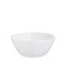 Saladeira Vidro Opaco Zelie Branco 24cm