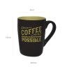 Caneca Cermica Coffe Redonda 465ml 9X12cm