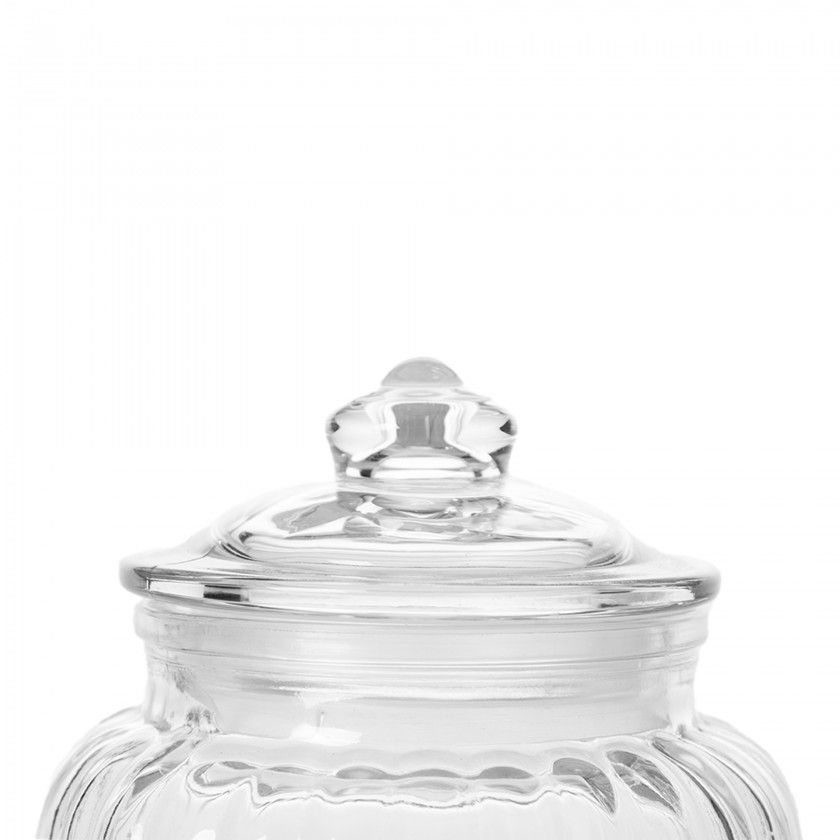 Frasco Vidro Redondo 650ml 11.4X14.8cm Frasco Vidro Redondo 650ml 11.4X14.8cm