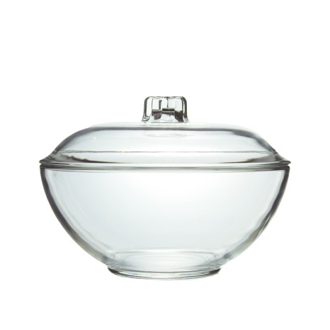 Bomboneira Vidro Huntsville Redonda 800ml 16.3X11.5cm - Image product