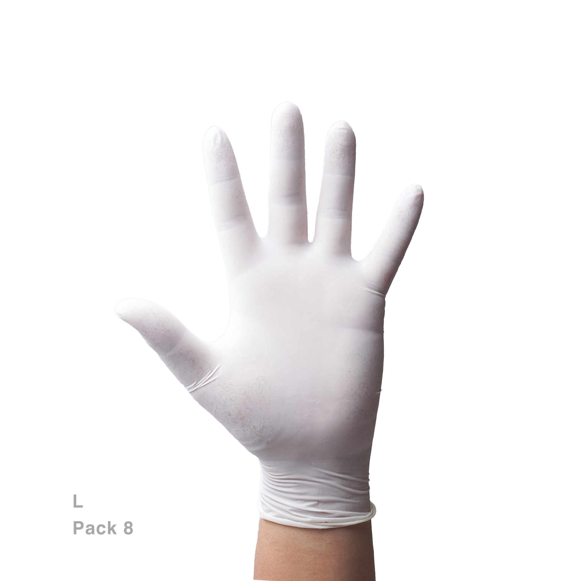 Luvas Latex com Pó Pack 8