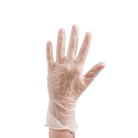 Luvas Vinil Transparente Tamanho L Pack 100 - Image product