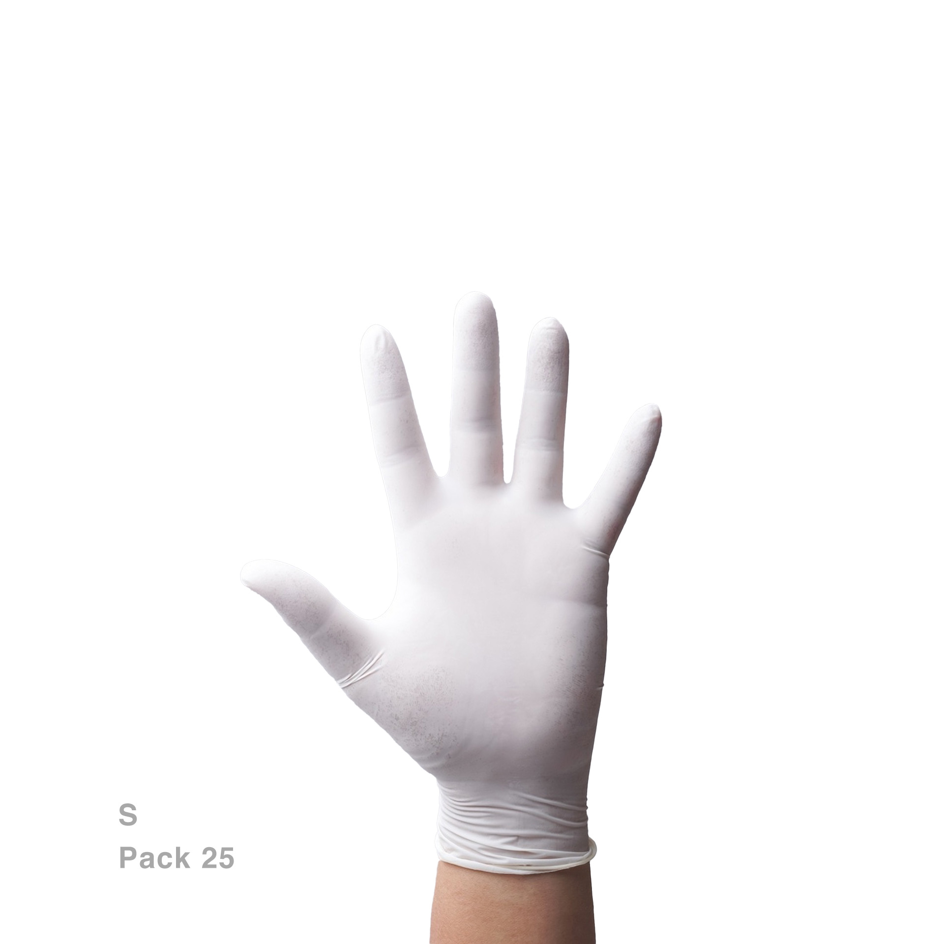 Luvas Látex com Pó Tamanho S Pack 25