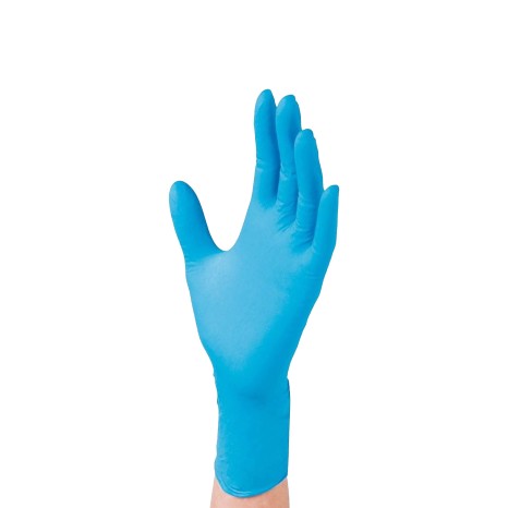 Luva Nitrilo Azul Pack 100 - Image product