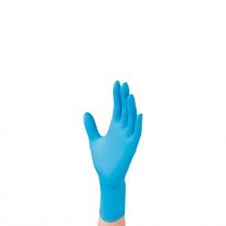 Luva Nitrilo Azul Eco Pack 100