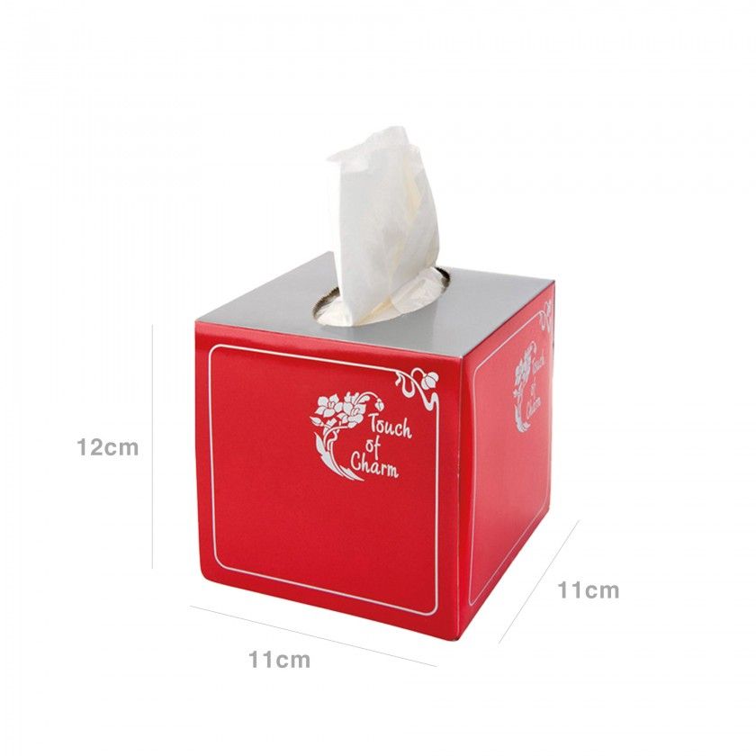 Lenços Faciais Papel Folha Dupla Cubo Branco 11X11X12cm 100 Unidades Lenços Faciais Papel Folha Dupla Cubo Branco 11X11X12cm 100 Unidades