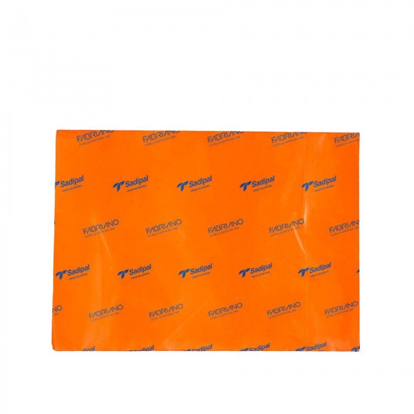 Papel Seda Sadipal Laranja 18gr 50X75cm Pack 26