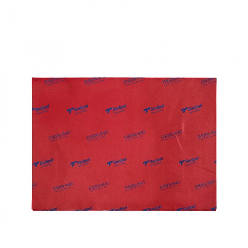 Papel Seda Sadipal Vermelho 18gr 50X75cm Pack 26