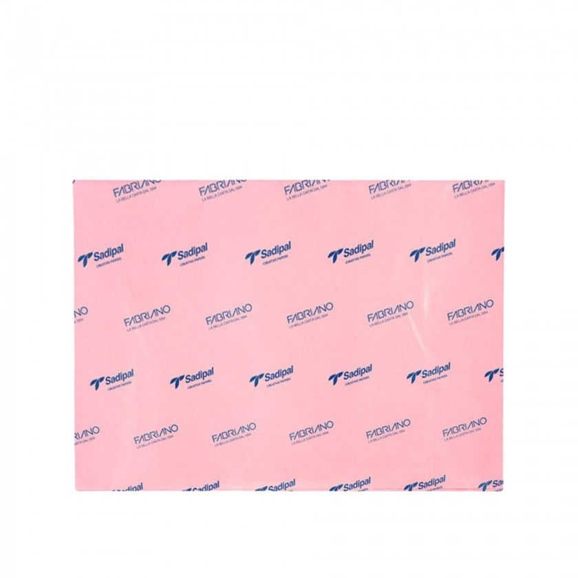 Papel Seda Sadipal Rosa 18gr 50X75cm Pack 26