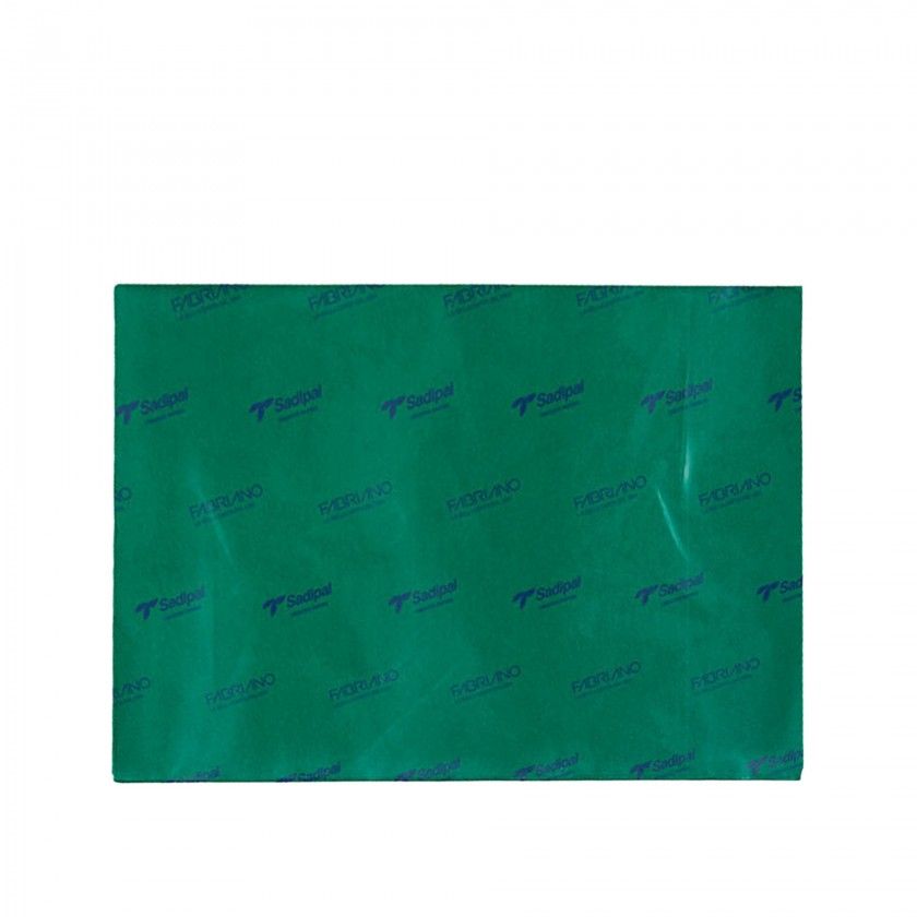 Papel Seda Sadipal Verde Escuro 18gr 50X75cm Pack 26