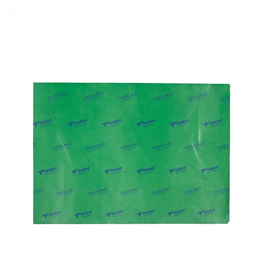 Papel Seda Sadipal Verde Forte 18gr 50X75cm Pack 26