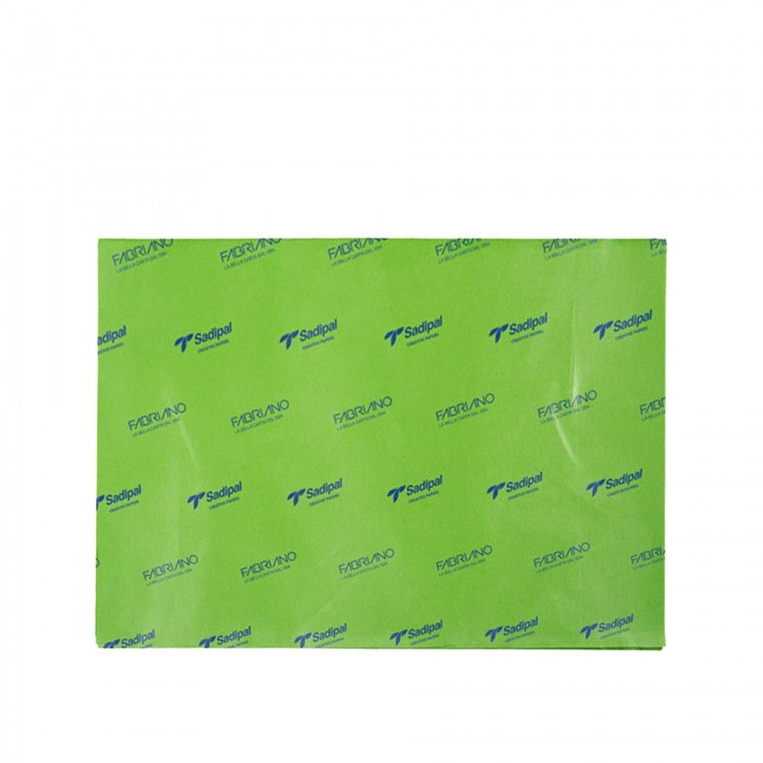 Papel Seda Sadipal Verde 18gr 50X75cm Pack 26