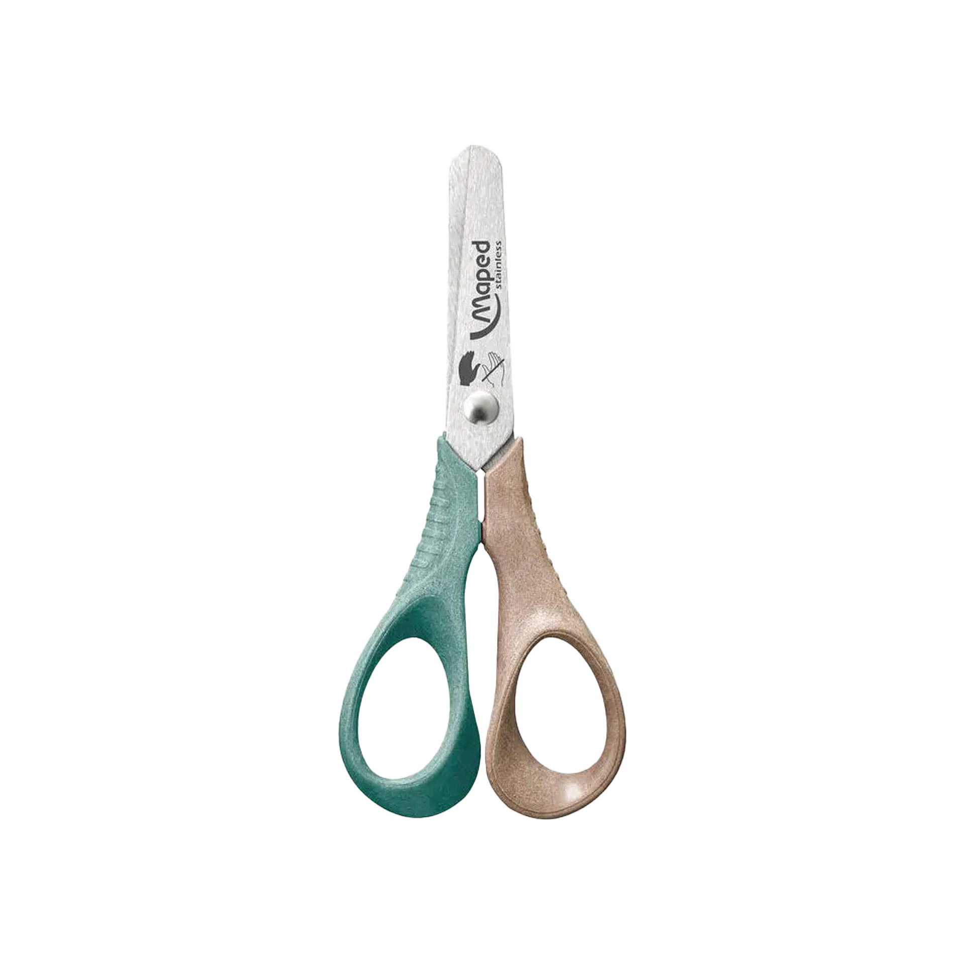 Tesoura Wood Maped Esquerdino 12cm