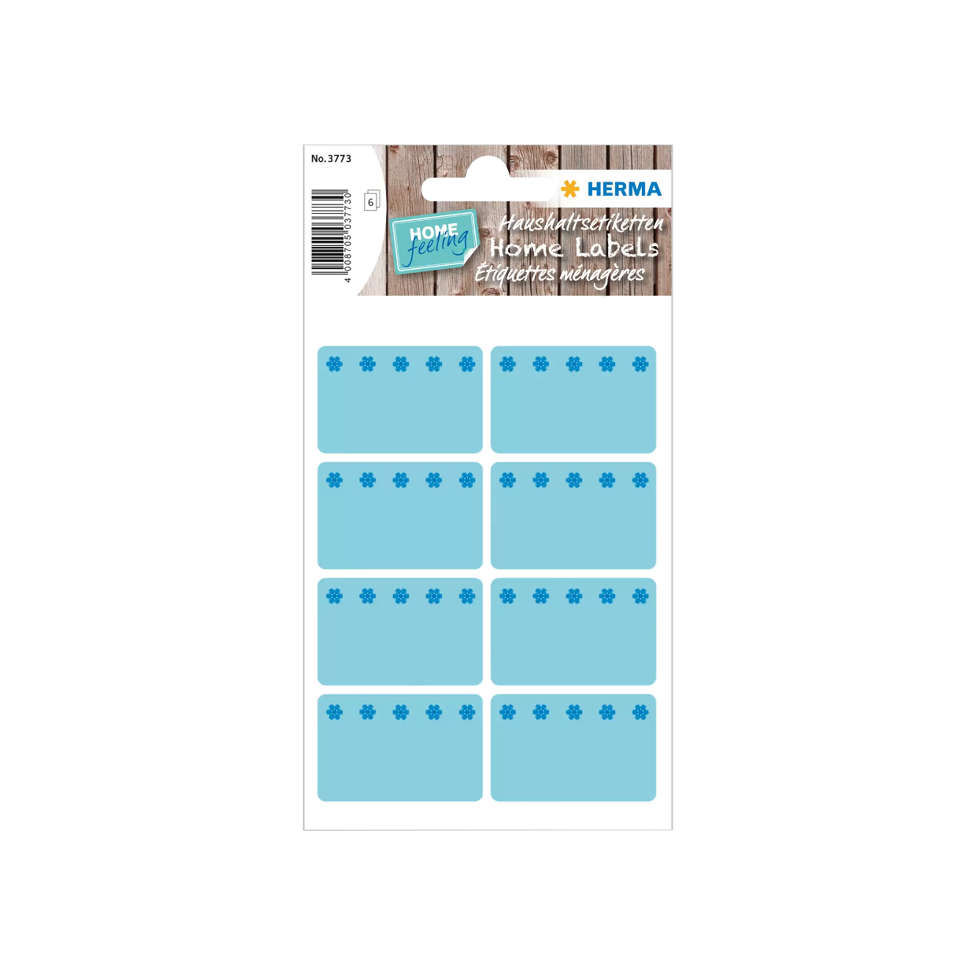 Rótulo Herma para Frio Azul 26X40cm