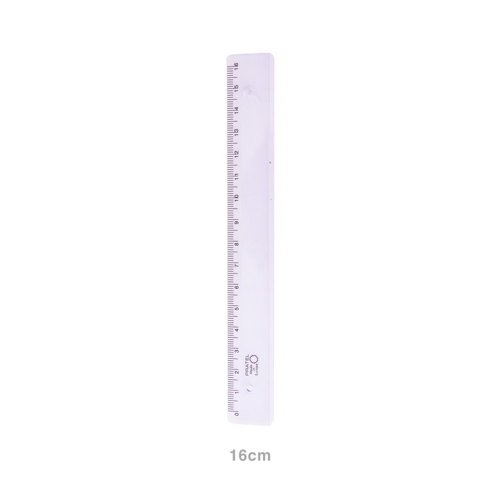 R�gua First Transparente 16cm