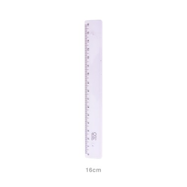 R�gua First Transparente 16cm