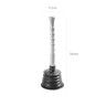 Desentupidor Fole com Cabo Plstico 11X34cm