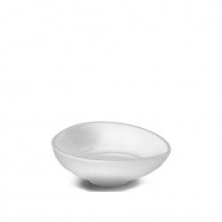 Saladeira Oval Branca 17X14cm