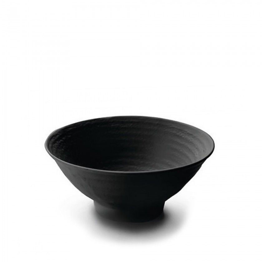 Tigela Melamina Lacor White & Black Cónica Preto 21X8cm Tigela Melamina Lacor White & Black Cónica Preto 21X8cm