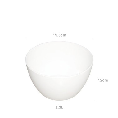 Tigel�o Pl�stico 2300ml 19.5X12cm