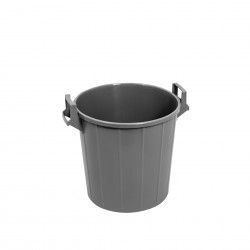 Cesto Multiusos com Asas Cinzento 45L 43X42cm