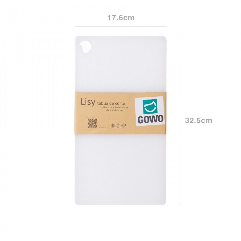 Tábua Corte Plástica 17.6X32.5X0.8cm Tábua Corte Plástica 17.6X32.5X0.8cm
