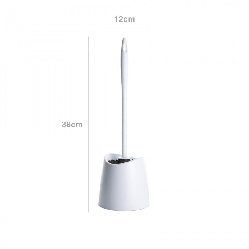 Escovilhão WC Standard Branco 12X38cm Escovilhão WC Standard Branco 12X38cm