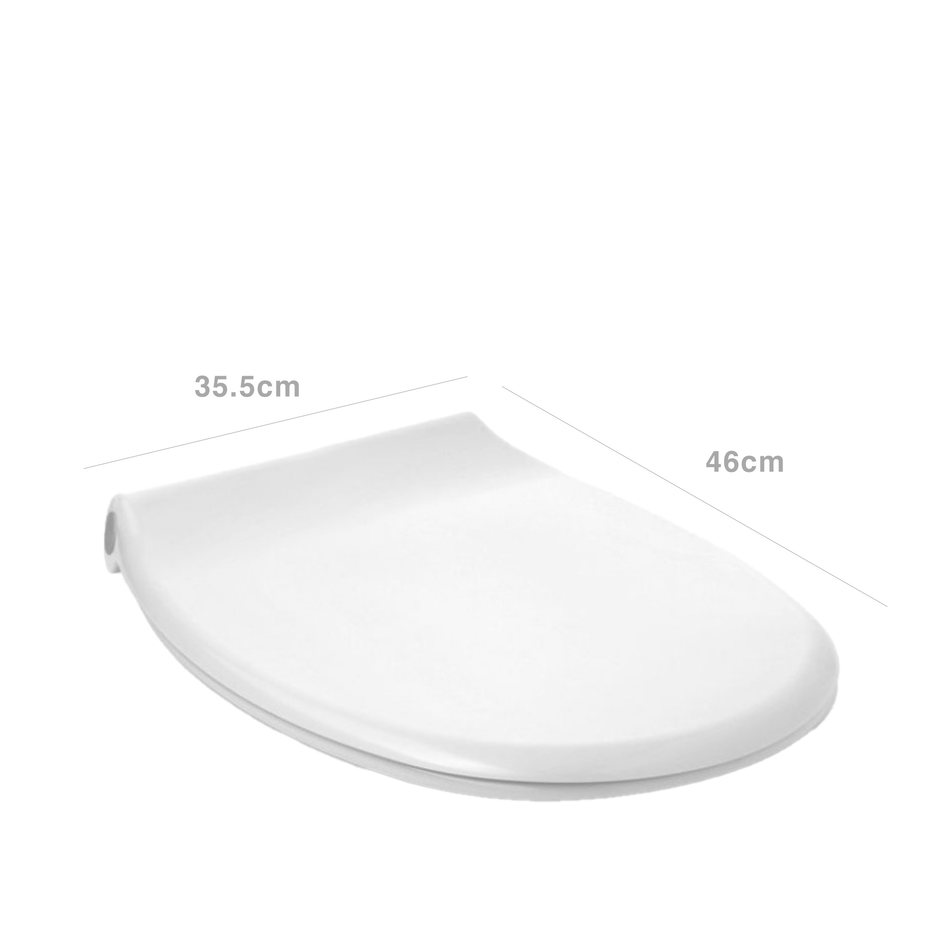 Assento Wc Polo Branco 35.5X5X46cm