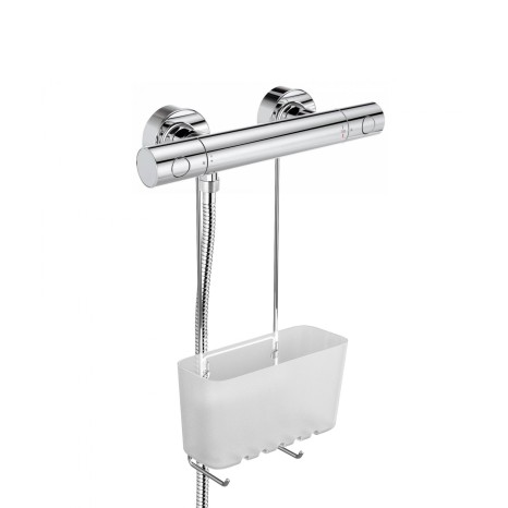 Cesto Cabide WC Standard Simples Glacé 20.5X11X41.5cm - Image product