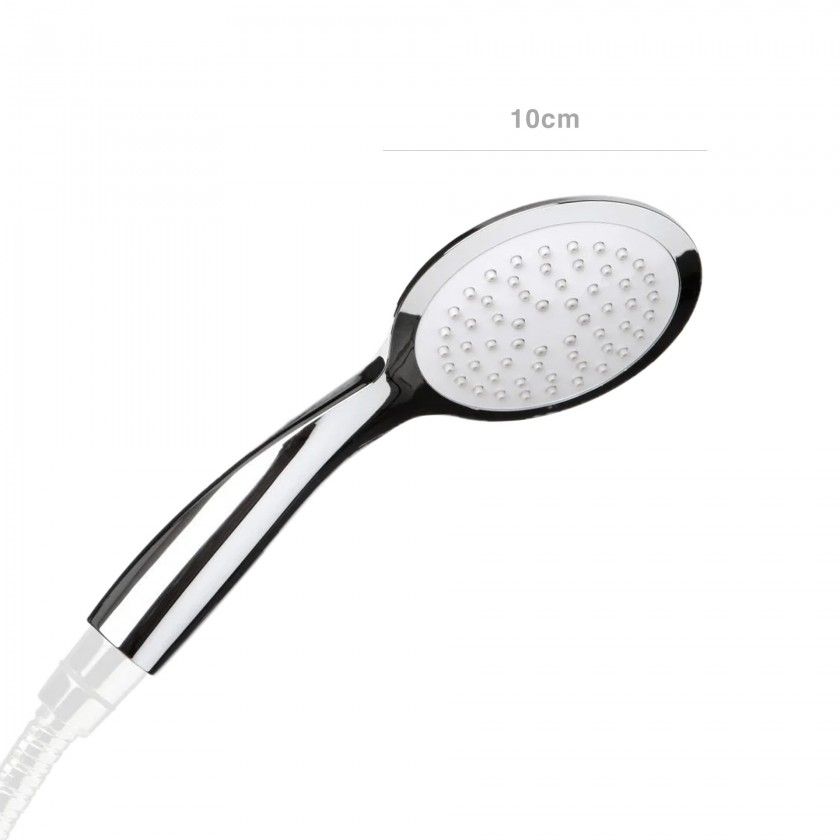 Chuveiro Cromado Alcala 1 Jato Redondo 10cm Chuveiro Cromado Alcala 1 Jato Redondo 10cm