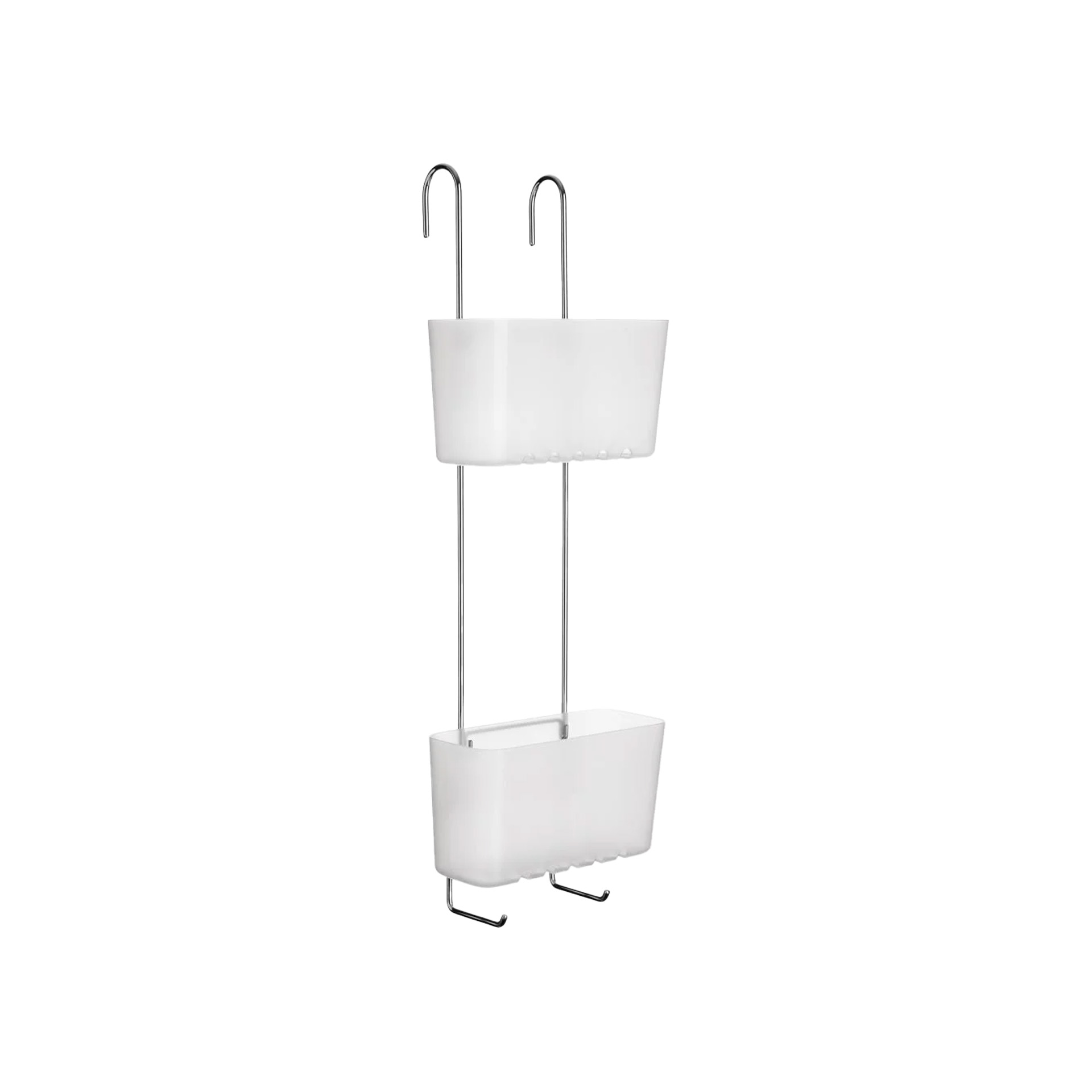 Cesto Cabide WC Standard Duplo Glacé 20X13X59cm