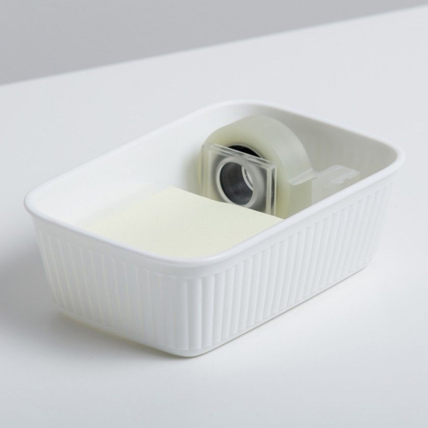 Organizador Baobab Branco A6 700ml 11.3X17X5.6cm Organizador Baobab Branco A6 700ml 11.3X17X5.6cm