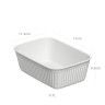 Organizador Baobab Branco A6 700ml 11.3X17X5.6cm