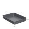 Organizador Baobab Cinza A4 3.8L 24.7X33.6X5.6cm