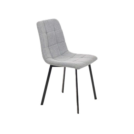 Cadeira Almofadada Cinza 53X45X89cm - Image product