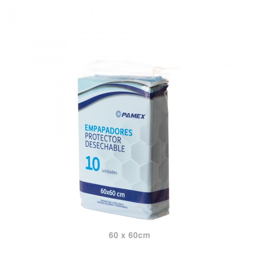Resguardo Absorvente Descartáveis Cama 60X60cm Pack 10 Resguardo Absorvente Descartáveis Cama 60X60cm Pack 10