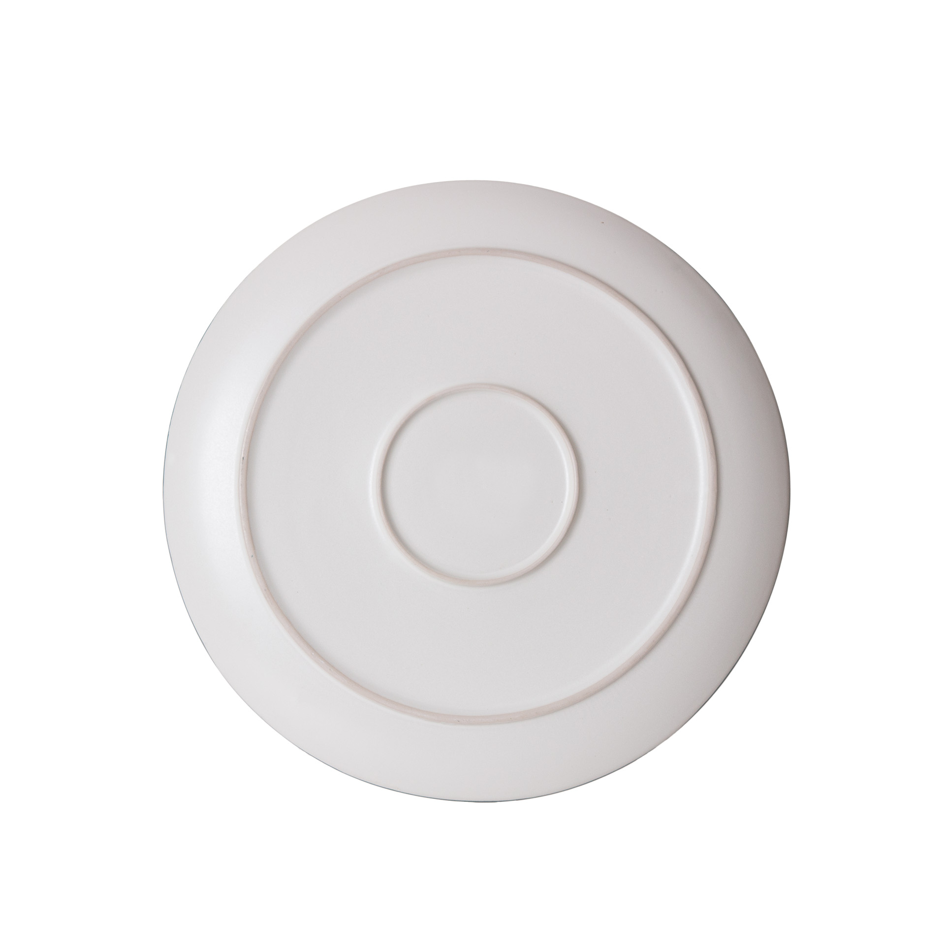 Prato Figura Mar Redondo Branco 36cm