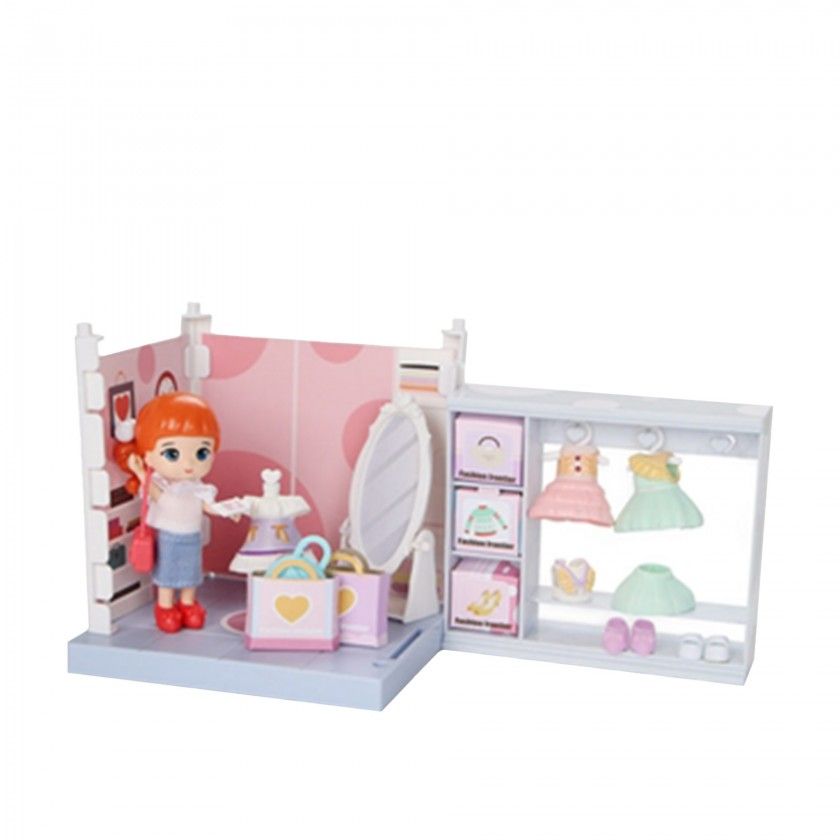 Casa Bonecas Little World 30X7X24cm