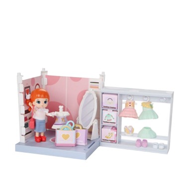 Casa Bonecas Little World 30X7X24cm