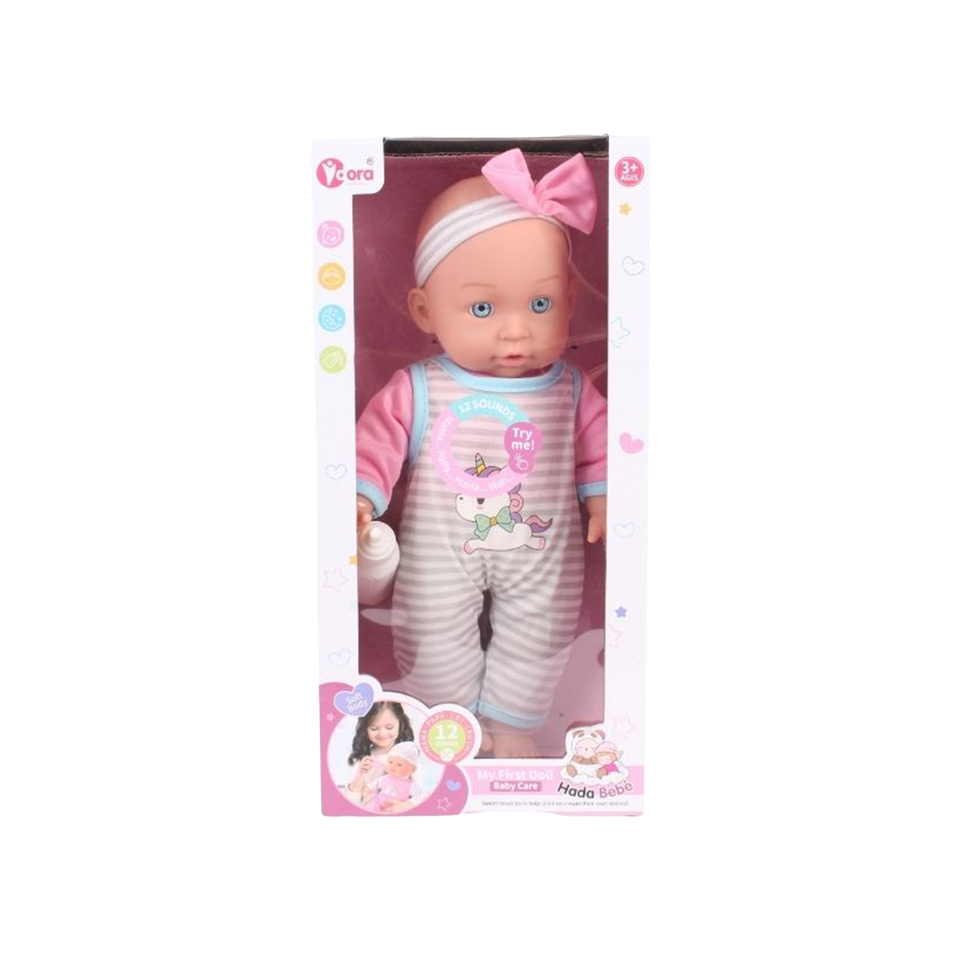 Boneca 12 Sons 32X7X21cm