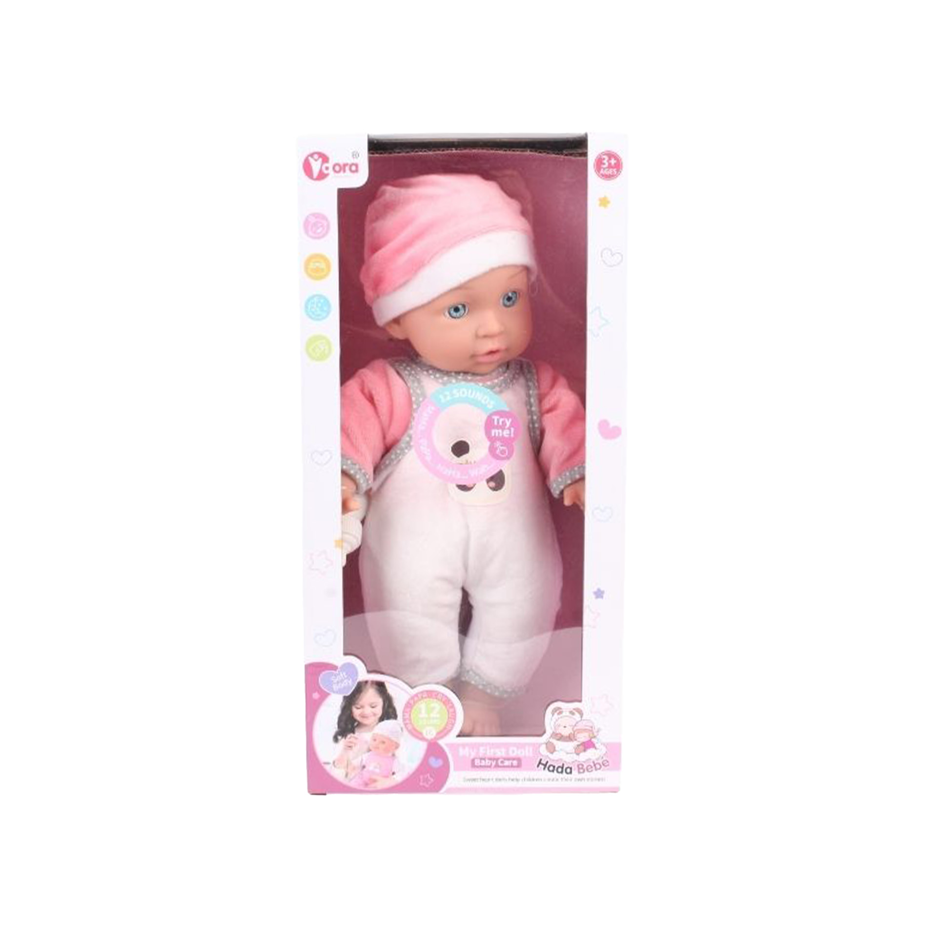 Boneca 12 Sons 32X7X21cm