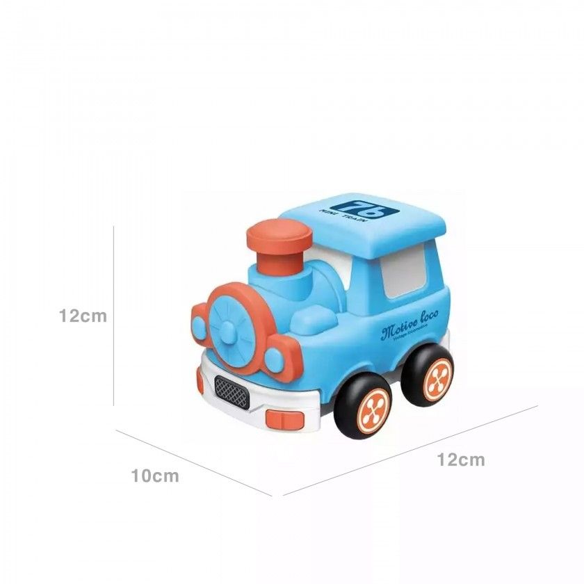Didático Comboio R/C 12X10X12cm Didático Comboio R/C 12X10X12cm