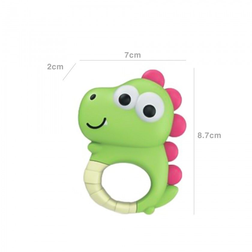 Conjunto 4 Animais Didticos 7X2X8.7cm