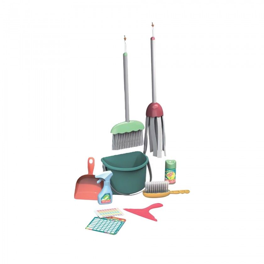 Conjunto Limpeza 65.5X25X10cm