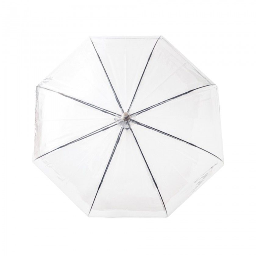 Guarda-Chuva 8 Varas Preto 134cm