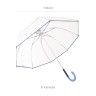 Guarda-Chuva 8 Varas Azul 134cm